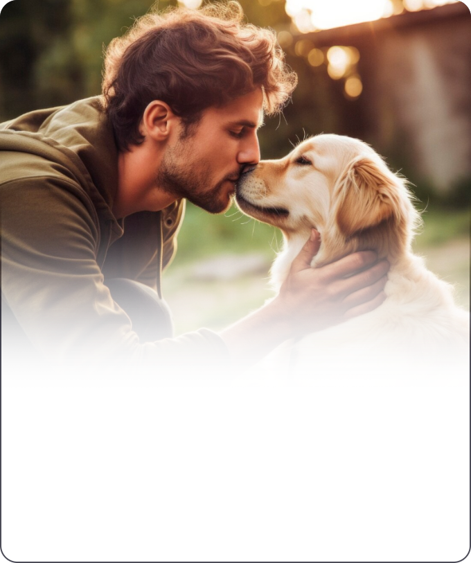 Besos de mascotas con IA