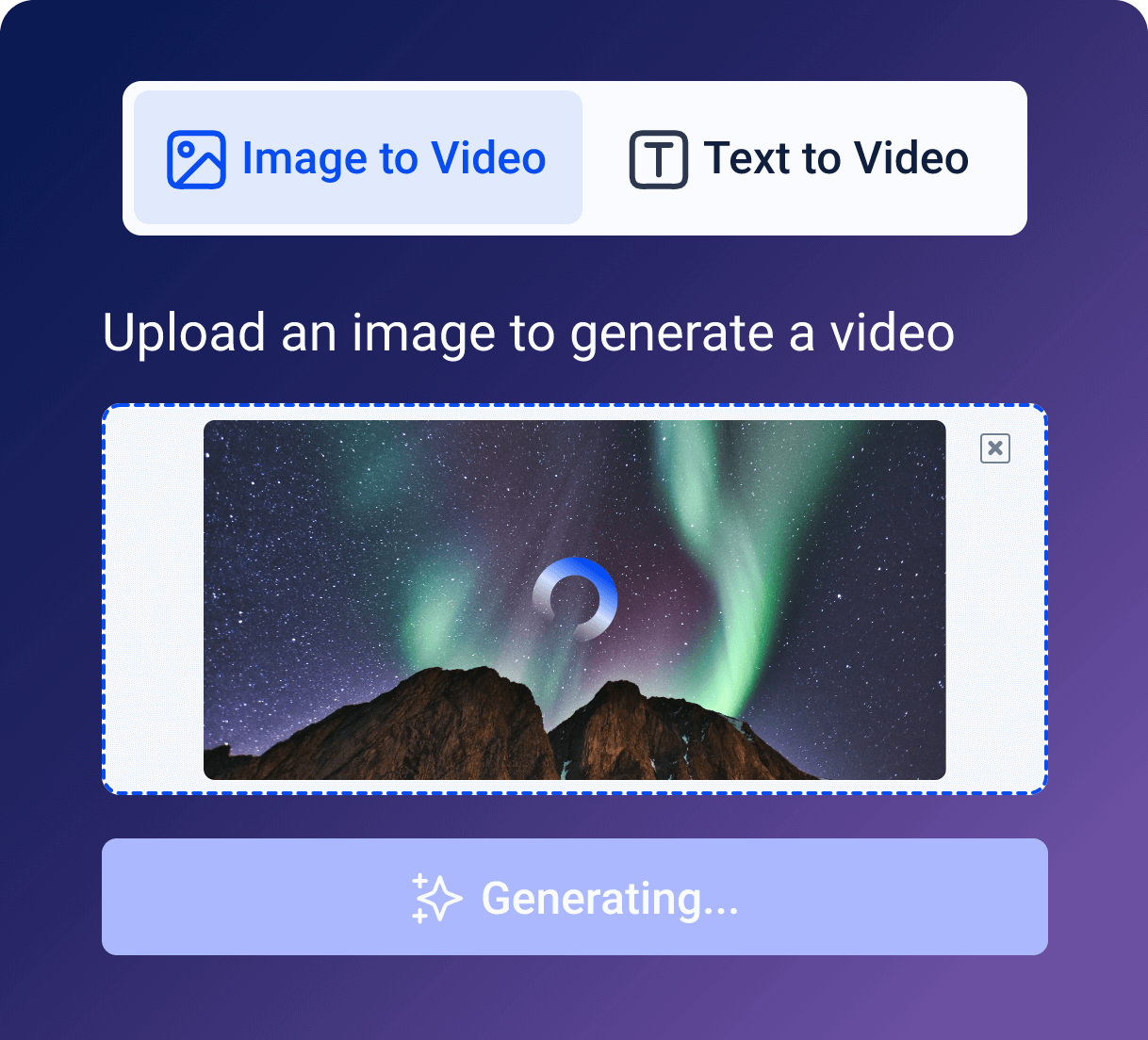 Genera un video
