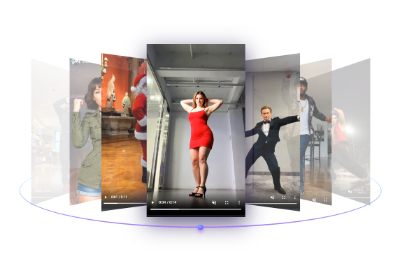 Video de body swap con IA de broma familiar